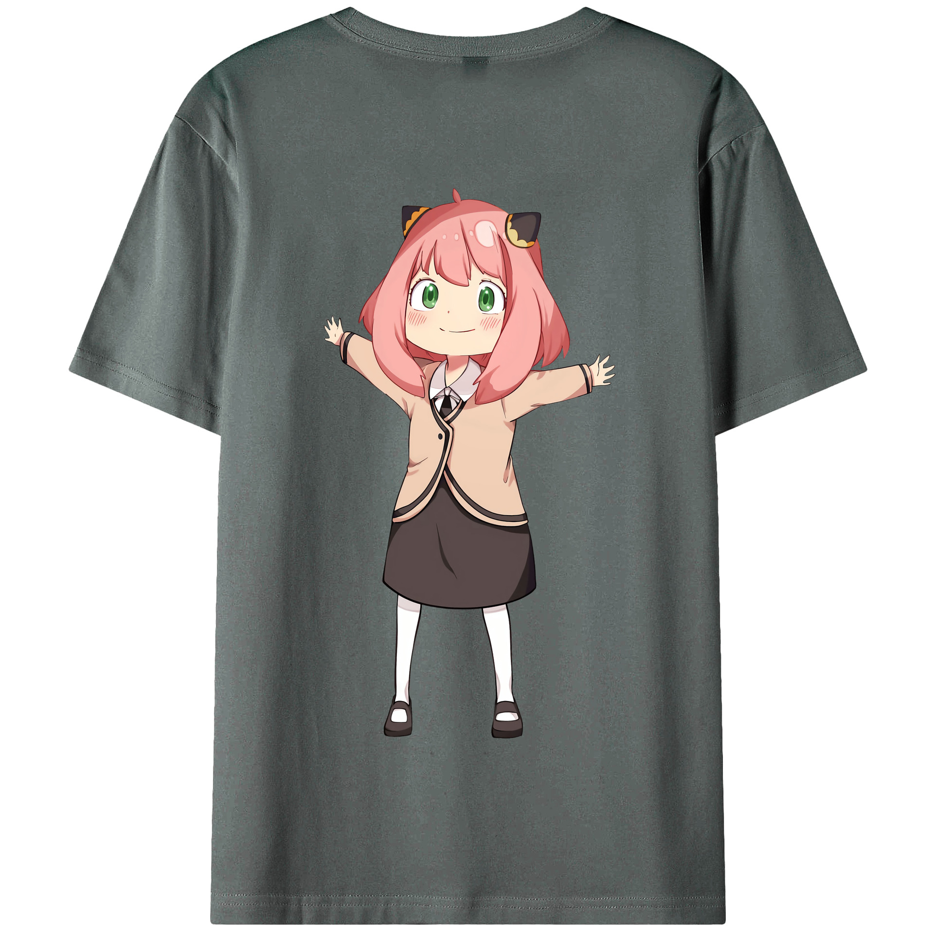 （画像用） SPY×FAMILY间谍家家酒 綿100％半袖Tシャツ（背面プリント）
